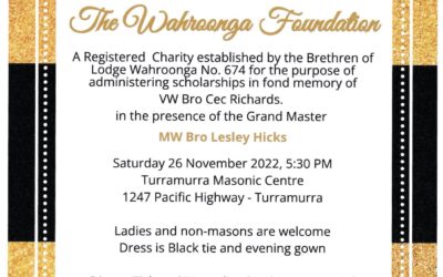 Launch of The Wahroonga Foundation